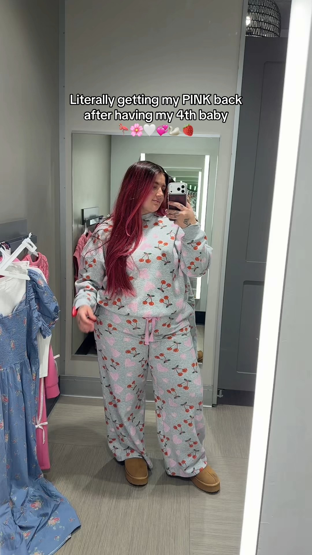 Obsessed with this set 🤩🍒 I’m wearing a XL for both top + bottom! 


Target. Midsize outfit. Size 14  

#LTKootd #LTKMidsize #LTKmomlife