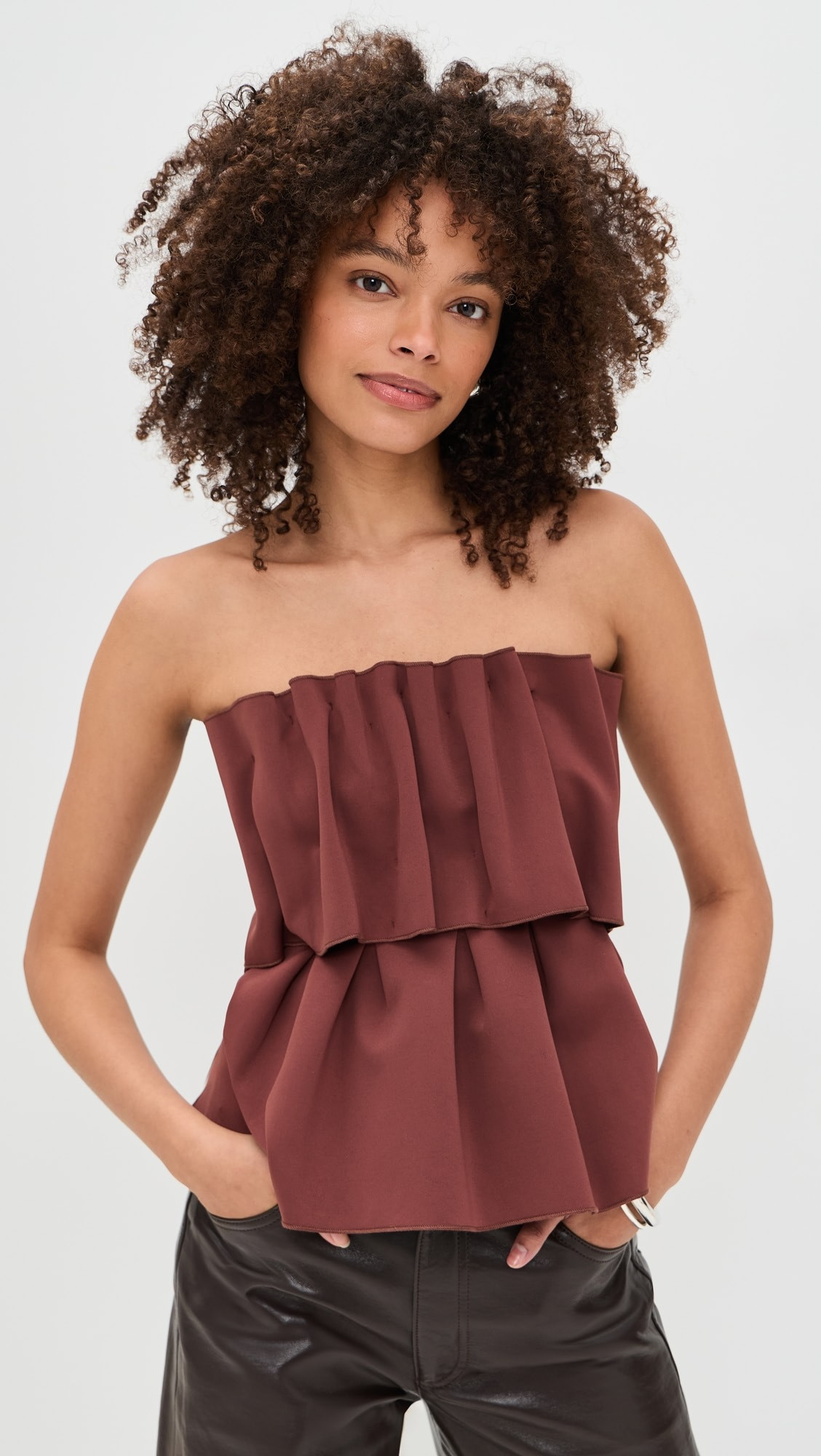 Sculpted Tube Top | Shopbop