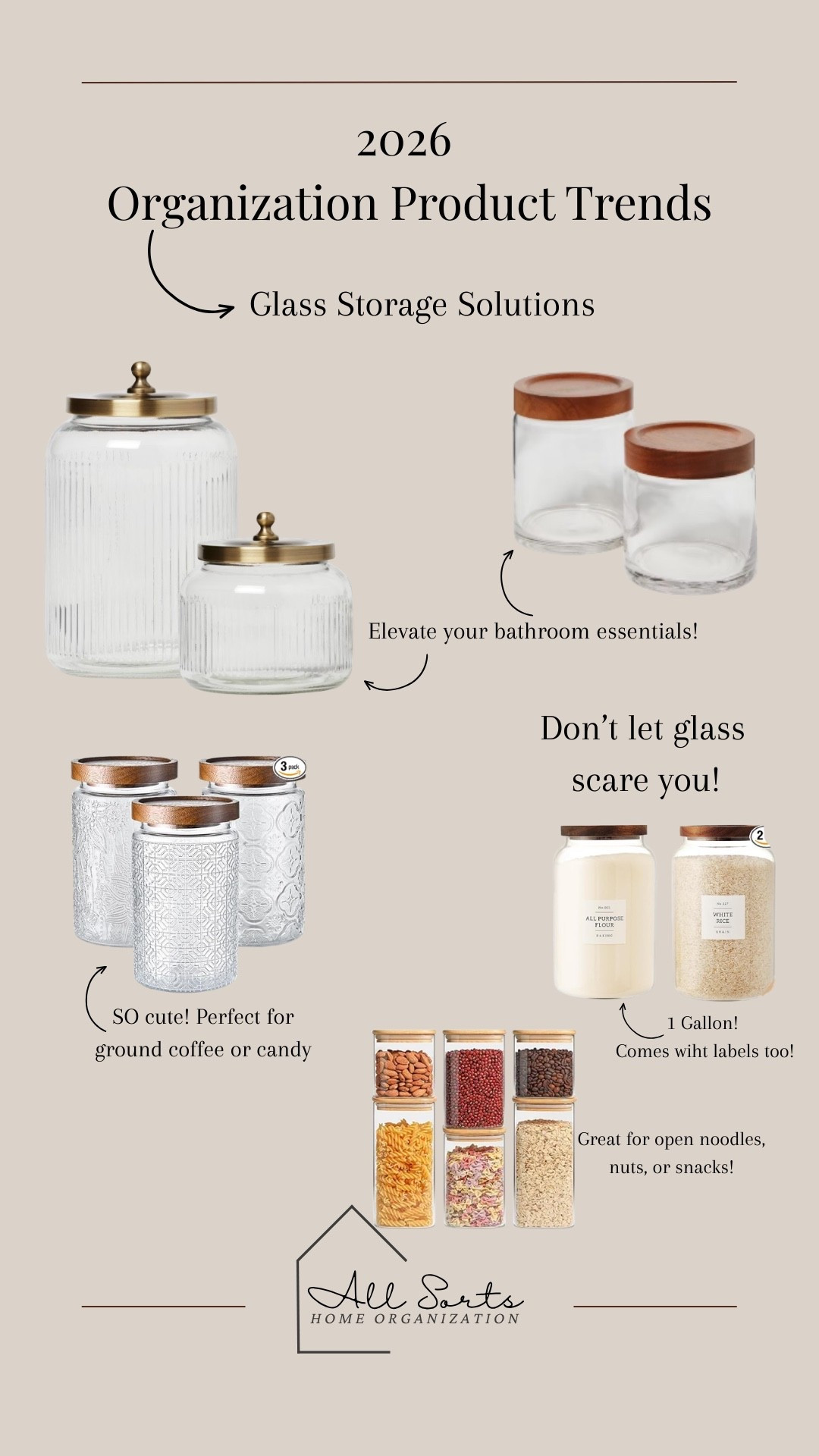Don’t be scared of glass! So many great storage solution options!

#homeorganization #organization

#LTKHome