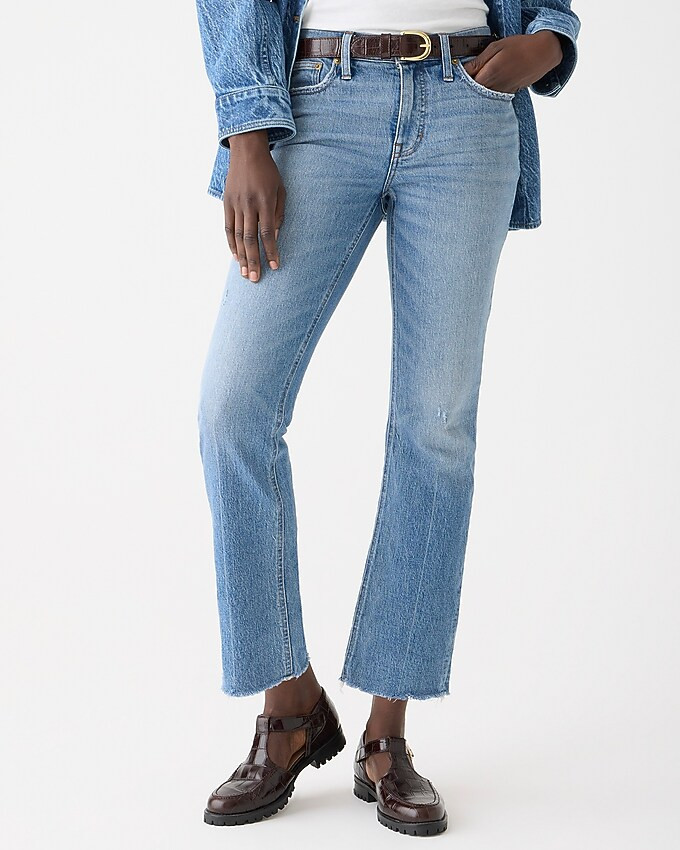 9" demi-boot crop jean in Brommell wash | J. Crew US