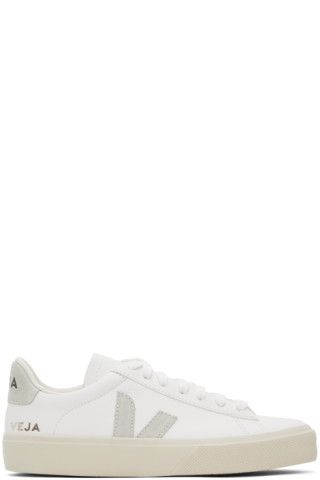 White Campo Chromefree Leather Sneakers | SSENSE