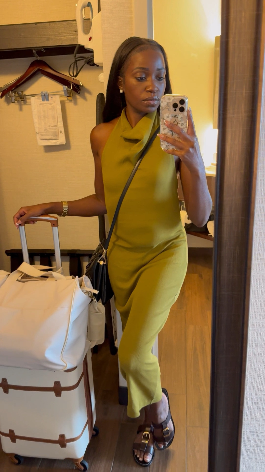 This halter dress from Zara though! Love it for a casual outfit or put on heels or wedges for a night out! Can’t find the exact link to the dress! But it’s from Zara!

#LTKTravel #LTKSaleAlert #LTKStyleTip