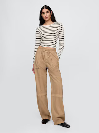 Mid Rise Easy Utility Barrel Pants | Gap (US)