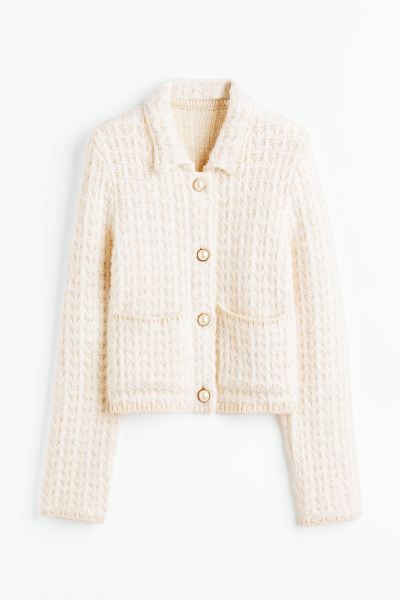 Collared cardigan | H&M (UK, MY, IN, SG, PH, TW, HK)