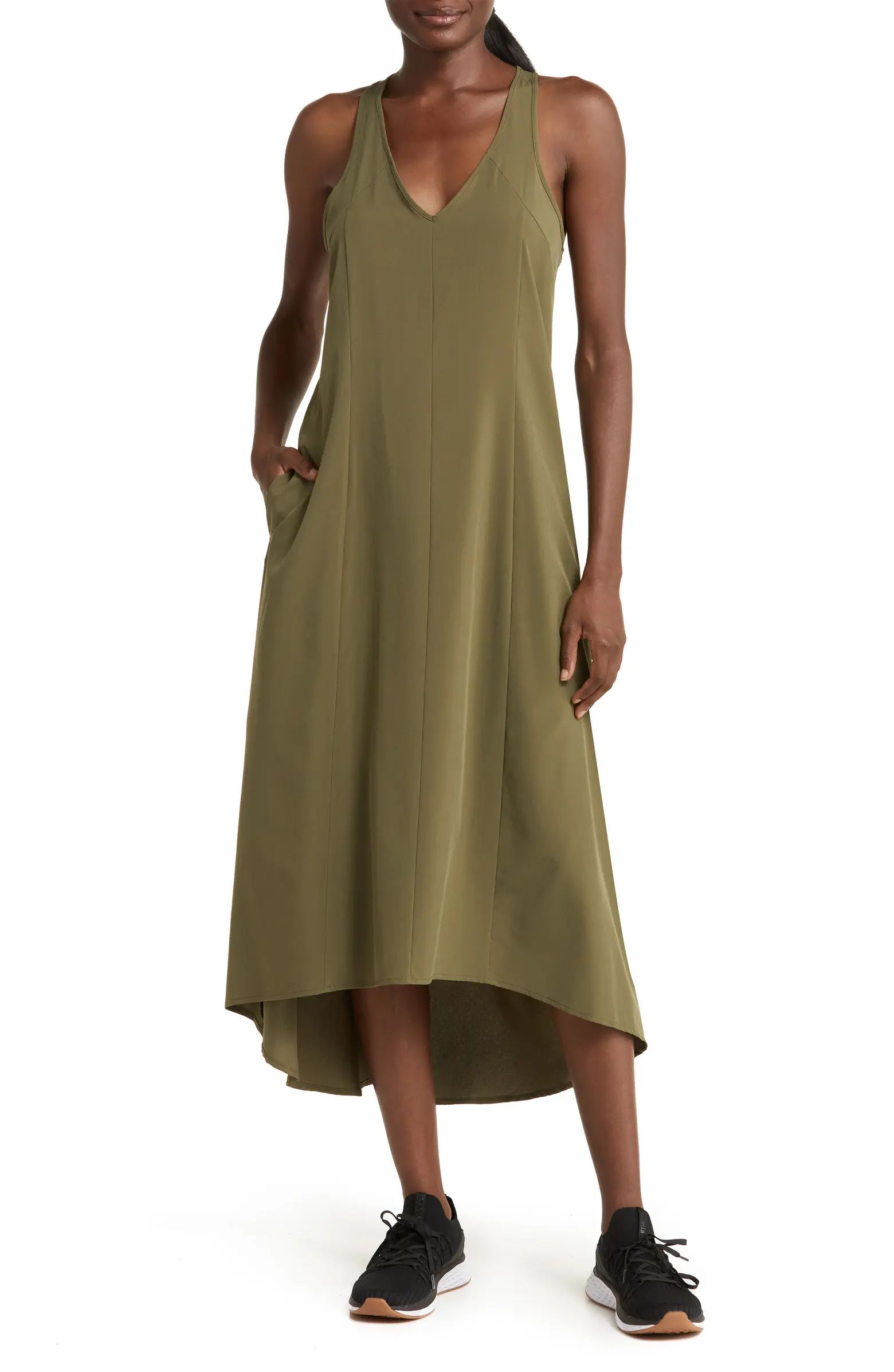Getaway Relaxed High-Low Maxi Dress | Nordstrom