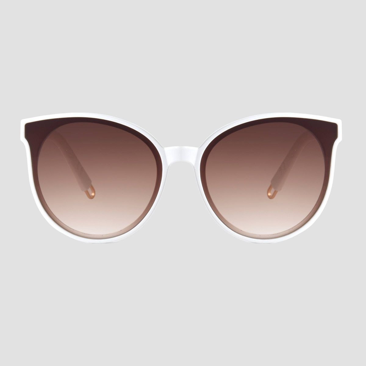 Women's Round Sunglasses - Universal Thread™ Off White | Target