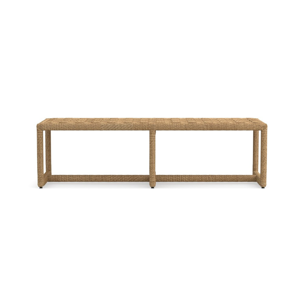 Vista Woven Backless Bench (60") | Williams-Sonoma