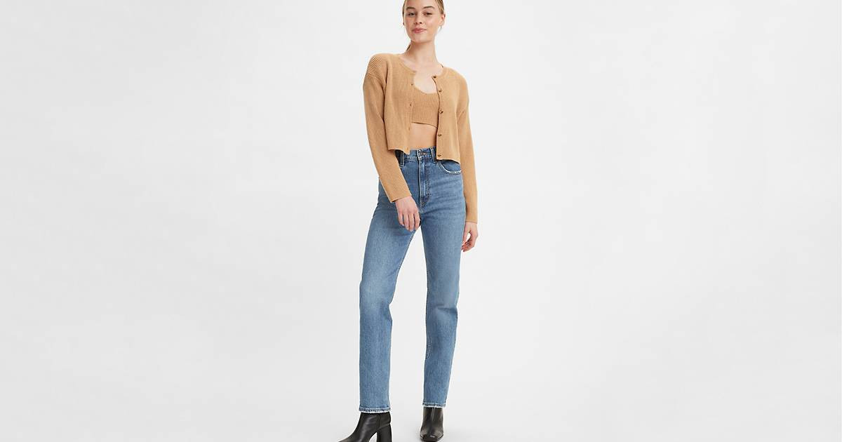 70's High Rise Slim Straight Women's Jeans | Levi's (CA)