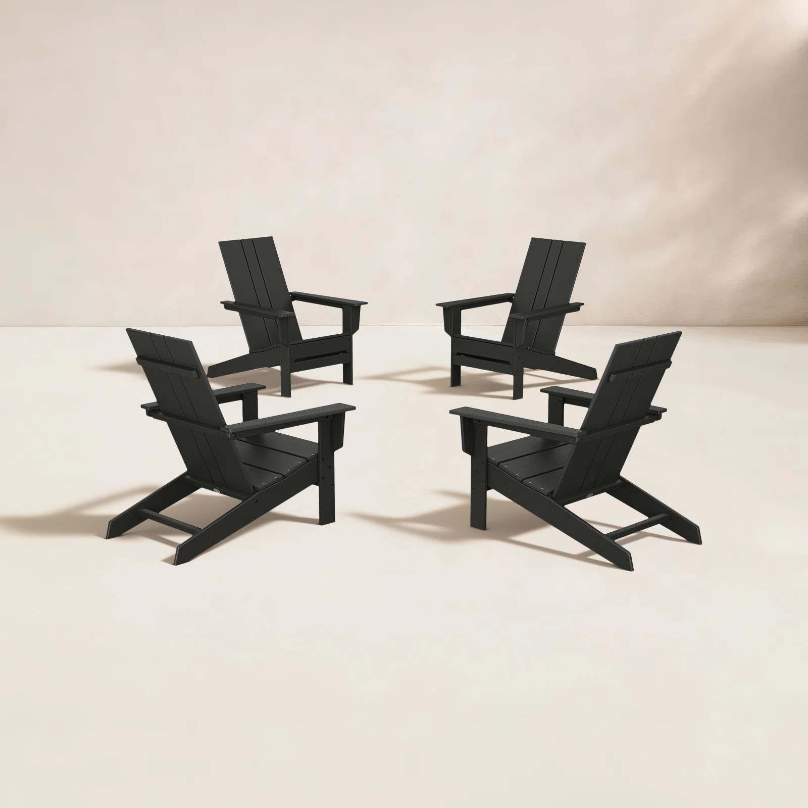 POLYWOOD by AllModern Outdoor Adirondack Chair (Set of 4) | Wayfair North America