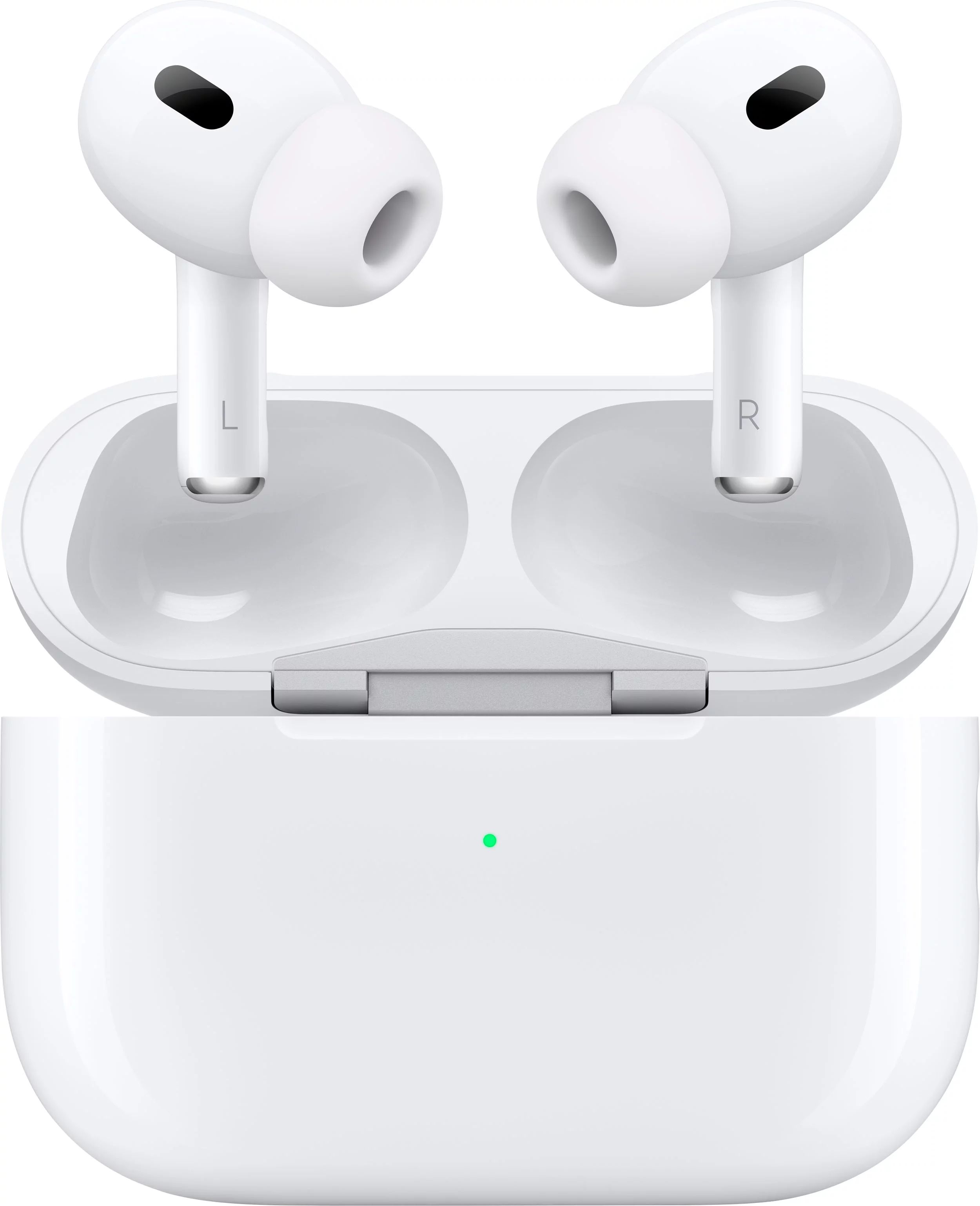Restored Apple AirPods Pro 2 White In Ear Headphones MQD83AM/A (Refurbished) | Walmart (US)