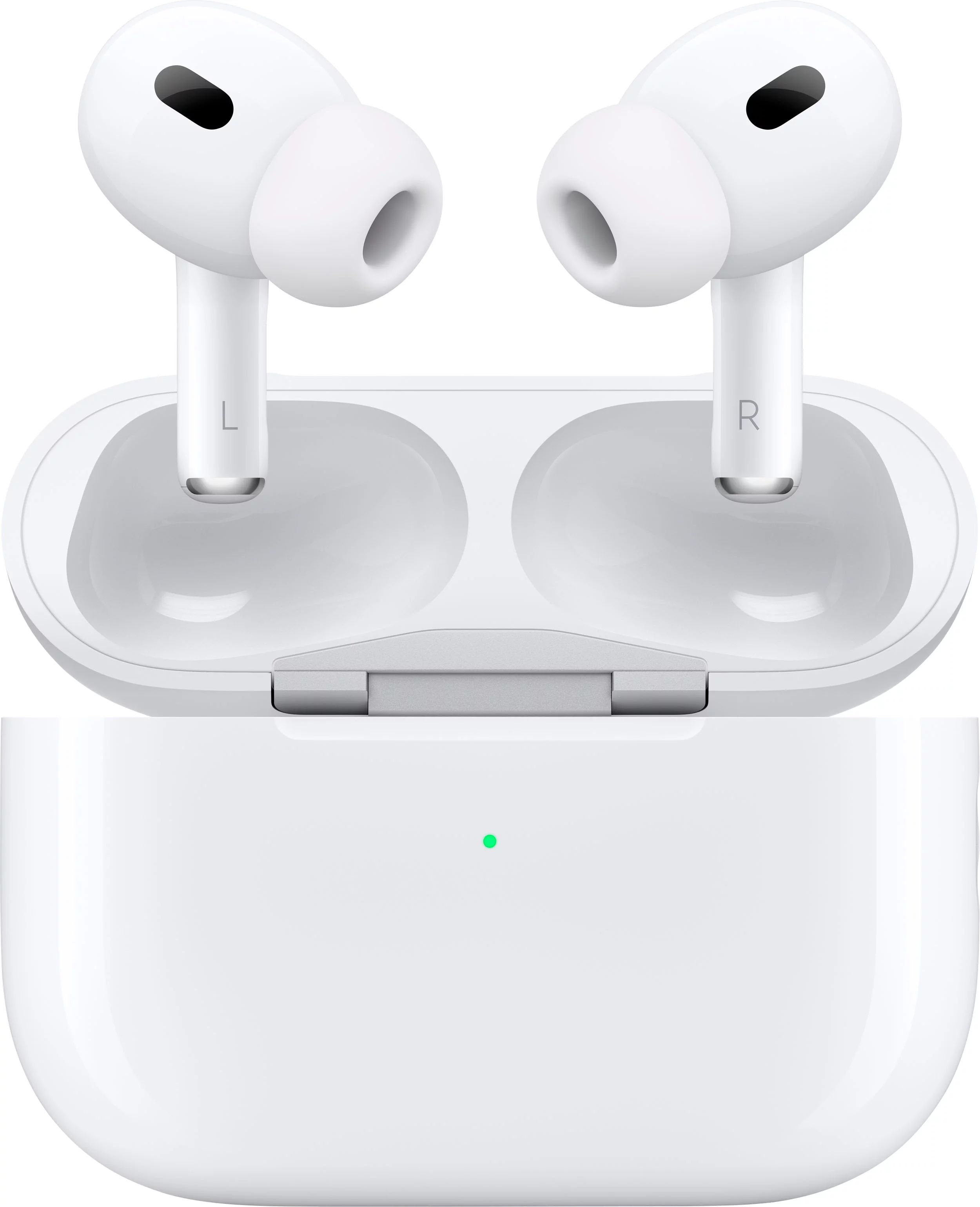 Restored Apple AirPods Pro 2 White In Ear Headphones MQD83AM/A (Refurbished) | Walmart (US)