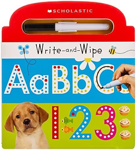Write and Wipe ABC 123: Scholastic Early Learners (Write and Wipe) | Amazon (US)