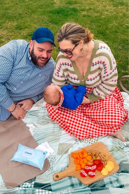 Family picnic looks. Felt so nice to get out and get some fresh air. My skirt feels like spring and this lightweight cardigan as a top was the perfect layer for this outing 

#LTKmidsize #LTKfindsunder50 #LTKfamily