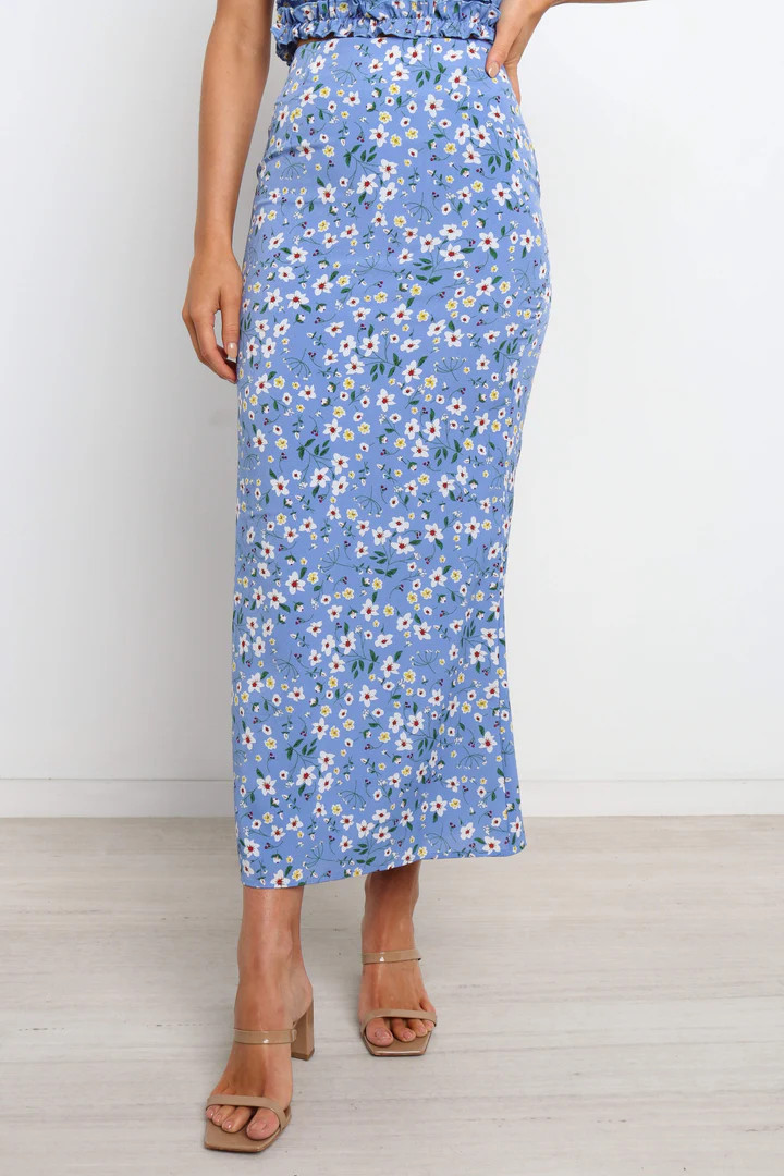 Kezie Skirt - Blue | Petal & Pup (US)