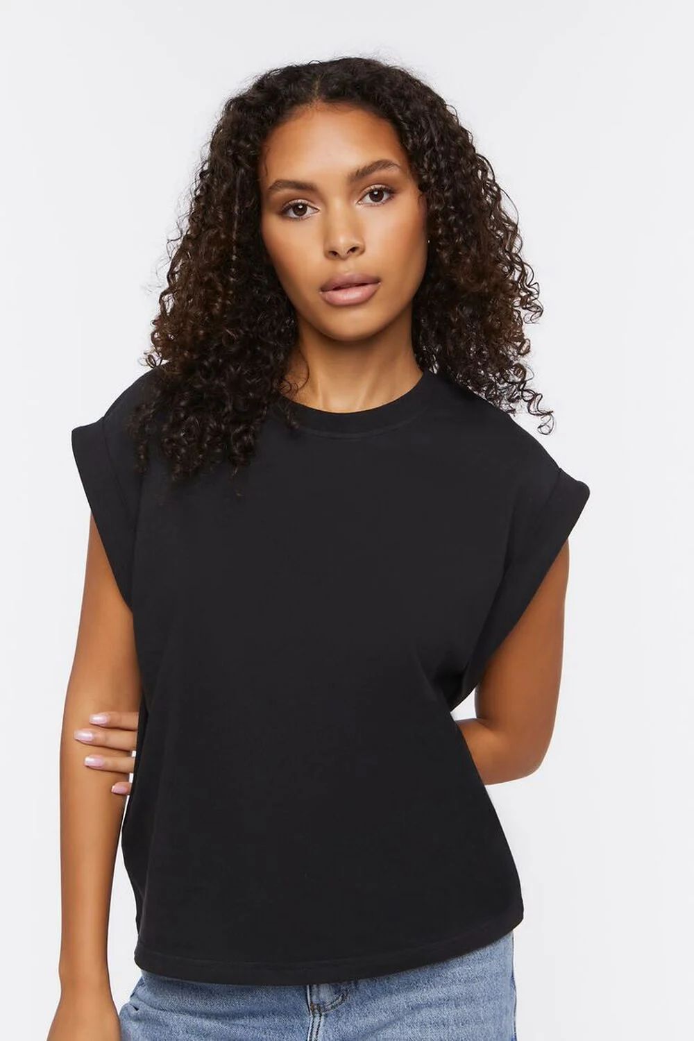 Cotton Muscle Tee | Forever 21 (US)