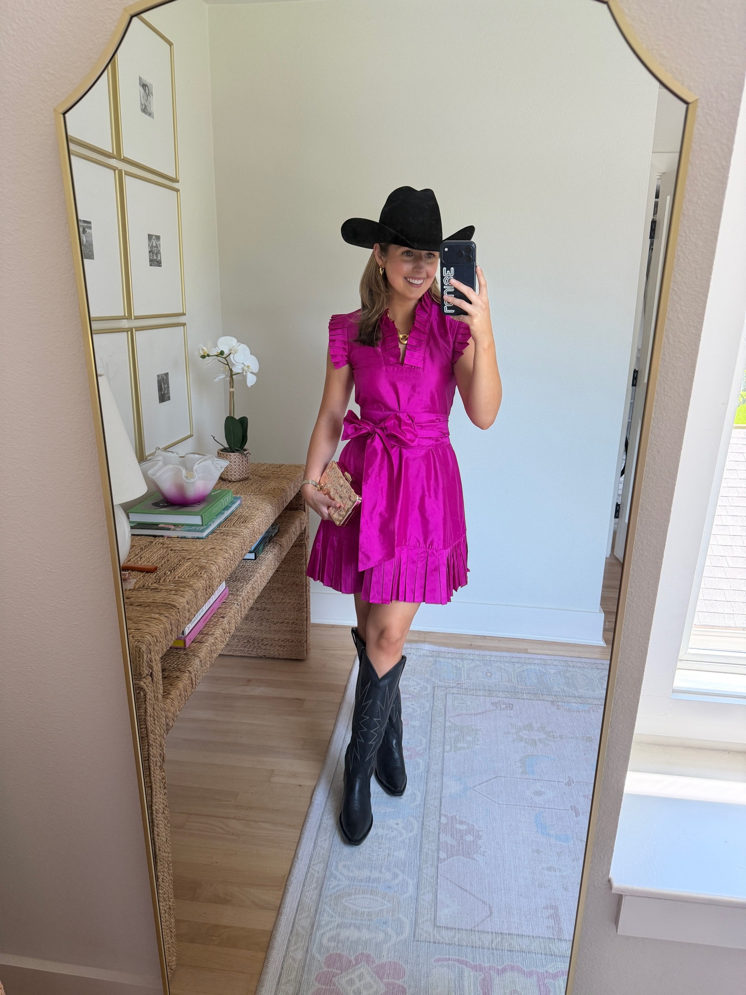 Cowboy cocktail outfit idea! Wearing an XS - runs small! Code LOUISE50