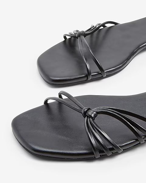 Strappy Tie-Up Sandals | Express