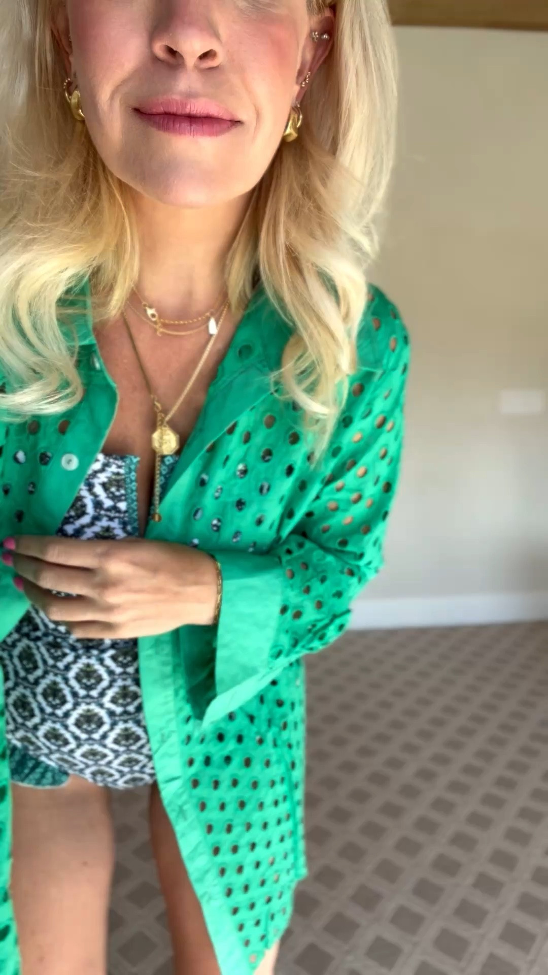 Another really cute cover up! Wearing a medium!