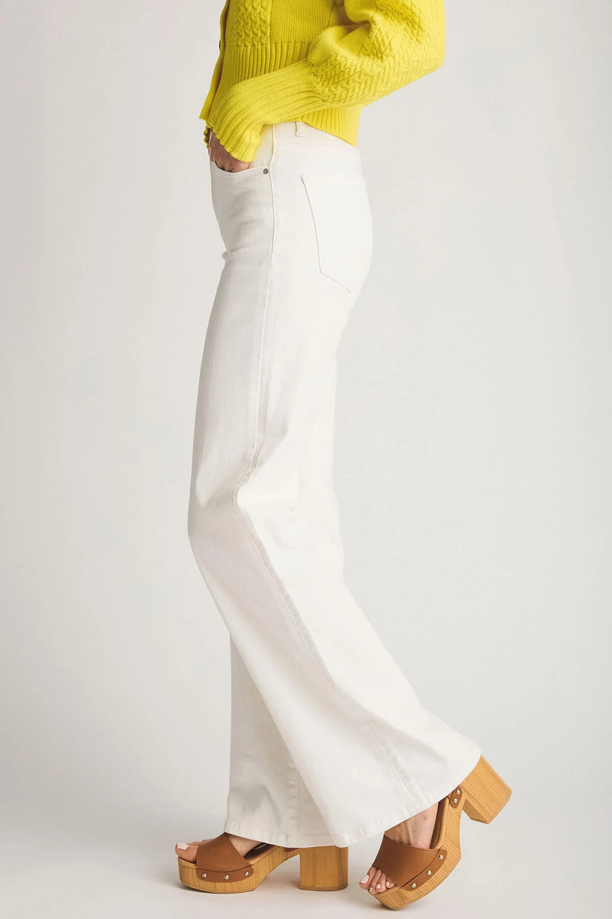 Risen Wide Leg Jeans | Social Threads