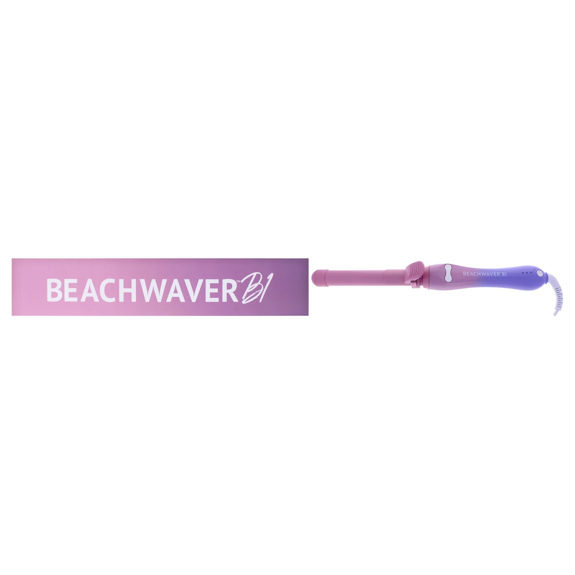B Series - BW163BX B1 Pink Sunset - US Plug by Beachwaver for Women - 1 Inch Curling Iron | Shop Simon