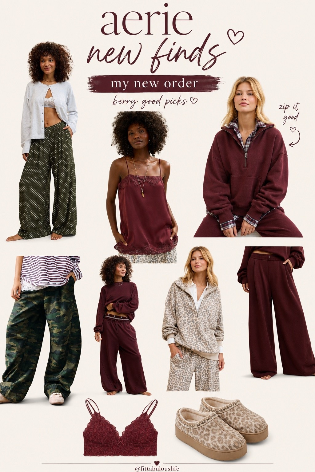 New @Aerie is berry cute with all the burgundy but everything comes in multiple colors. Fav fall loungewear just got an upgrade

#LTKdayinmylife #LTKOver40 #LTKootd