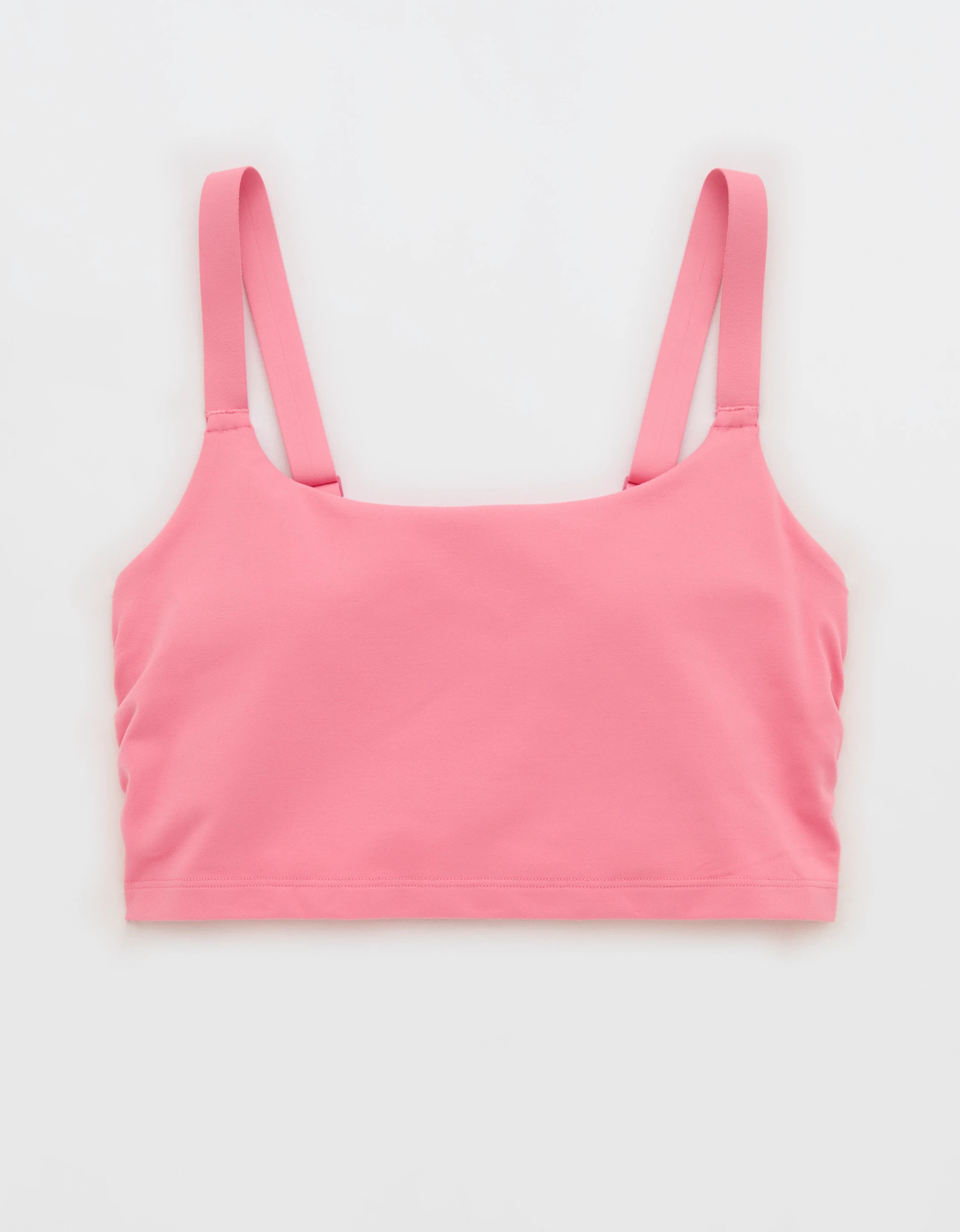 OFFLINE By Aerie The Hugger Ruched Longline Sports Bra | Aerie
