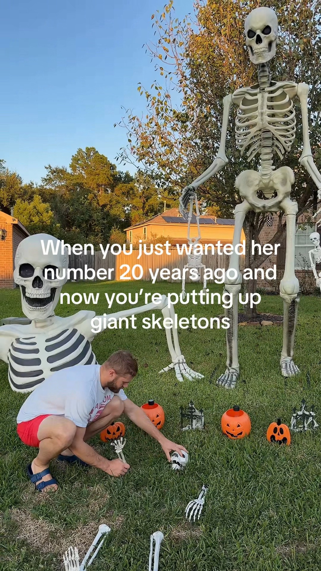 Giant skeletons