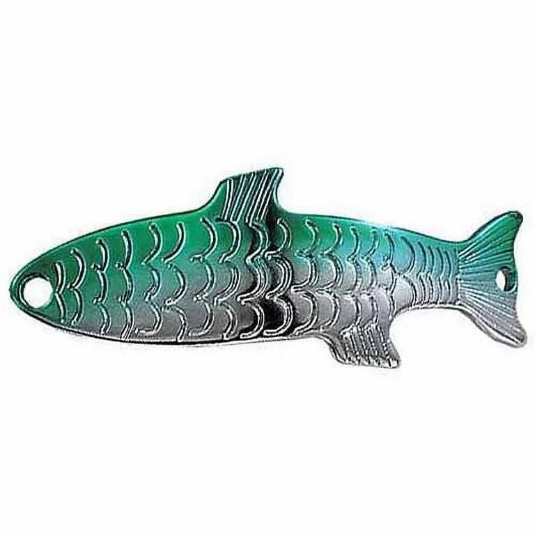 Acme Phoebe Fishing Lure Spoon 1/12 oz. Silver Green | Walmart (US)