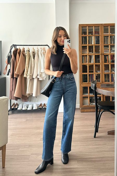 Madewell sale - 25-30% off and stackable code JUSTFORYOU gets you an additional 15% off

Wide-leg jeans in Hillson wash- i usually recommend sizing down in Madewell but I wish I didn’t in these! I should have gotten my regular 24 or 25 size

#LTKSeasonal #LTKstyletip #LTKsalealert