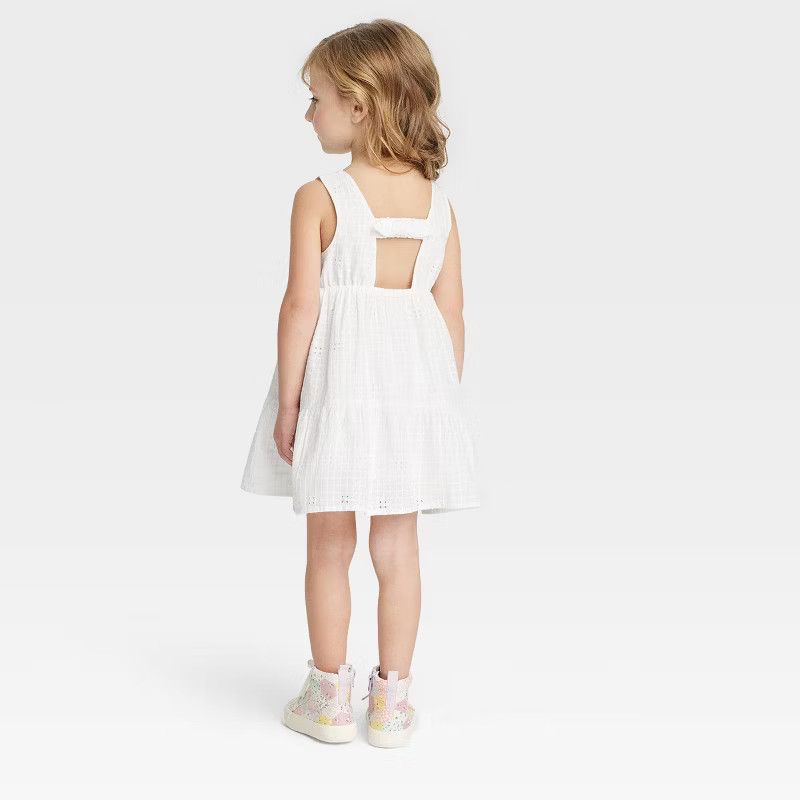Toddler Girls' Dress - Cat & Jack™ White | Target