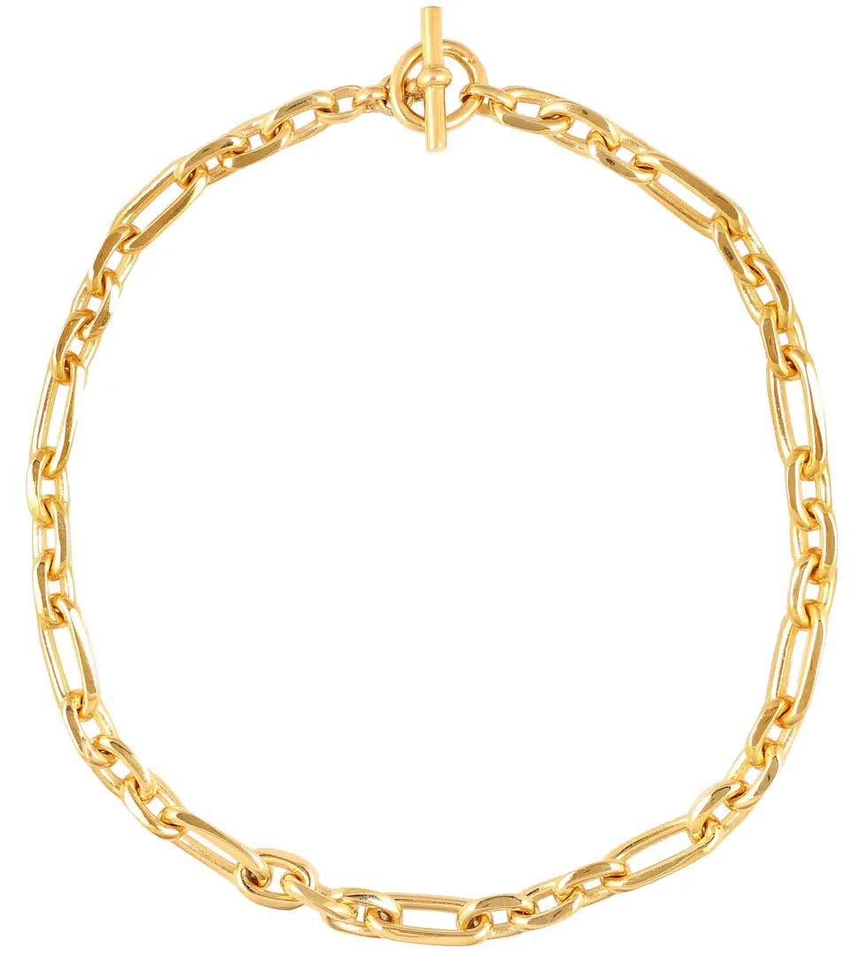 18kt gold-plated watch chain necklace | Mytheresa (US/CA)