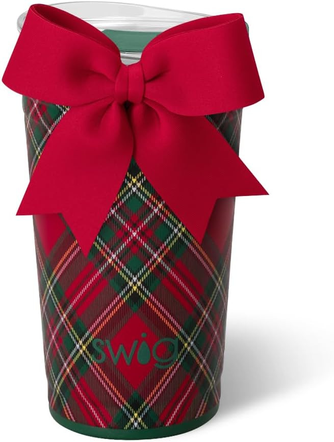 Swig Life 24oz Party Cup, Stackable Insulated Travel Coffee Tumbler with EZ Slider Lid, Cup Holde... | Amazon (US)