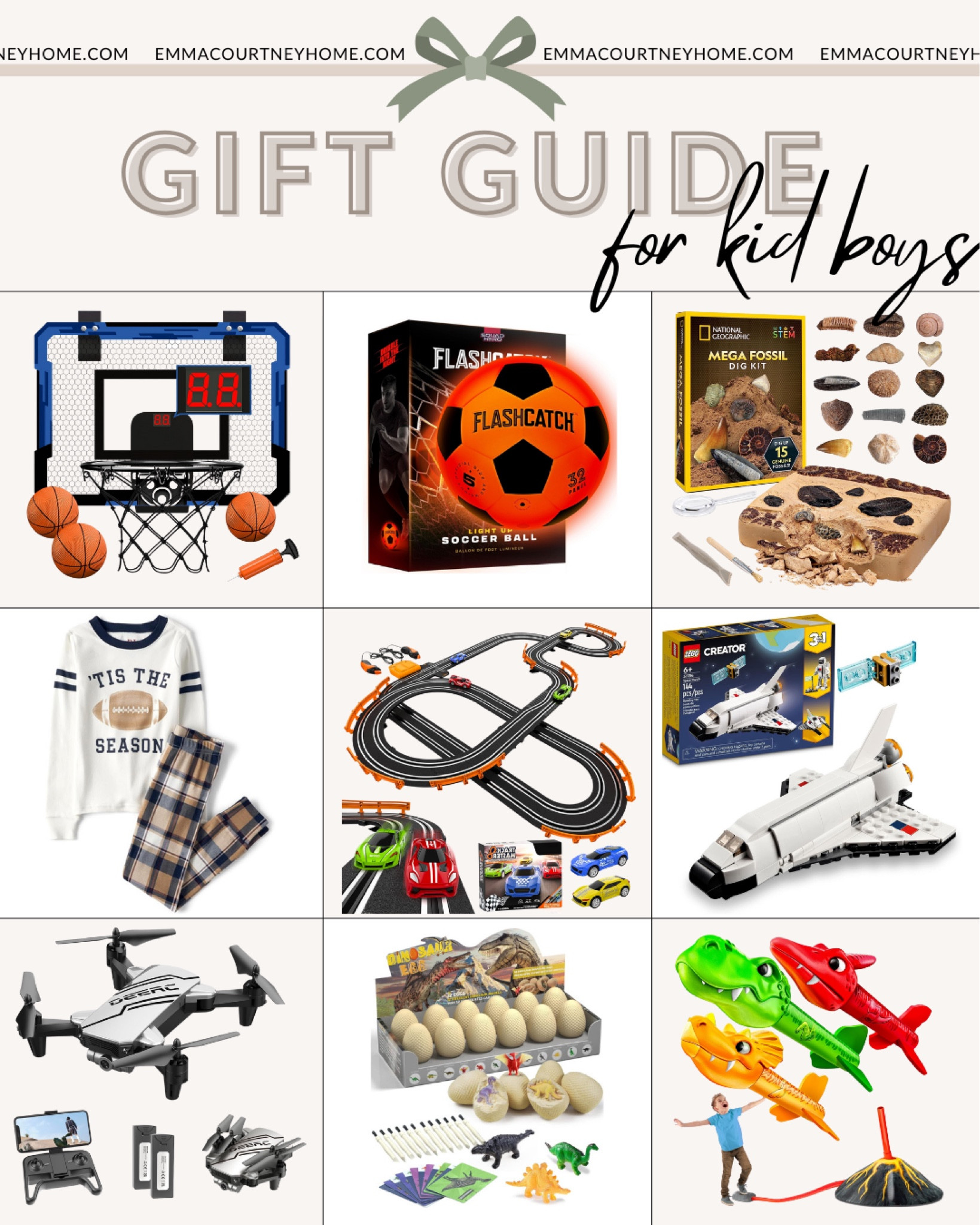 Gift ideas for the kid boy in your life from cars, to sports, to rock kits, and pjs for Christmas and holiday gifting 

#LTKGiftGuide #LTKHoliday #LTKkids