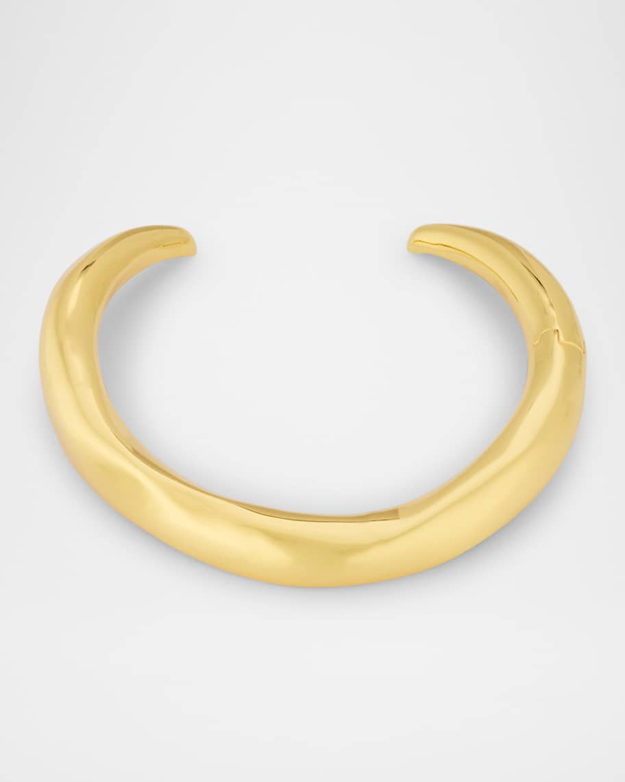 Alexis Bittar Molten Hinge Collar Necklace | Neiman Marcus