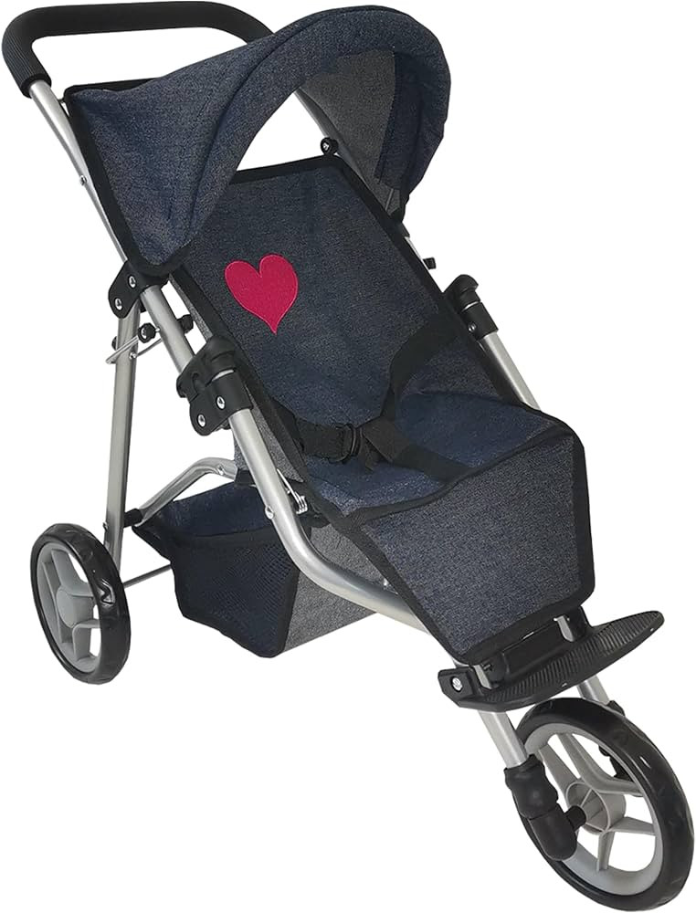 Baby Doll Stroller for Dolls | Play Toy Doll Stroller for Toddlers 3 Year Old Girls Gift | Push P... | Amazon (US)