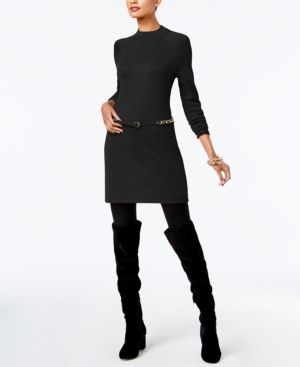 Inc International Concepts Belted Sweater Tunic, Created for Macy's | Macys CA