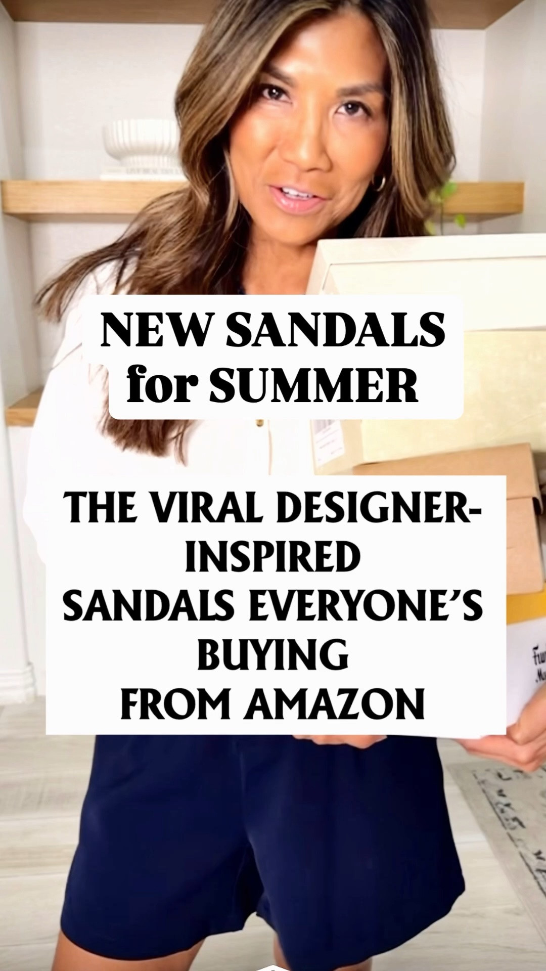 I’m 5’2” 118#ish for reference 
Designer inspired sandals I’m loving!
All sandals fit tts except last pair(Hermes designer look for least)-size down in those.
Navy shorts at beginning of video in small tts and white button down in XS tts. 
White jeans in XS tts.
Blue lace top in small.
Black dress with built in cups in small tts.
Striped brown pants and white tee in small tts.
Romper(brown stripes) in small tts
Red dress in small tts.
All Accesories are linked.
Summer outfits, summer sandals designer inspired, Amazon finds, over 50 style, midlife fashion, petite fashion,midlife women, affordable fashion, fashion over40