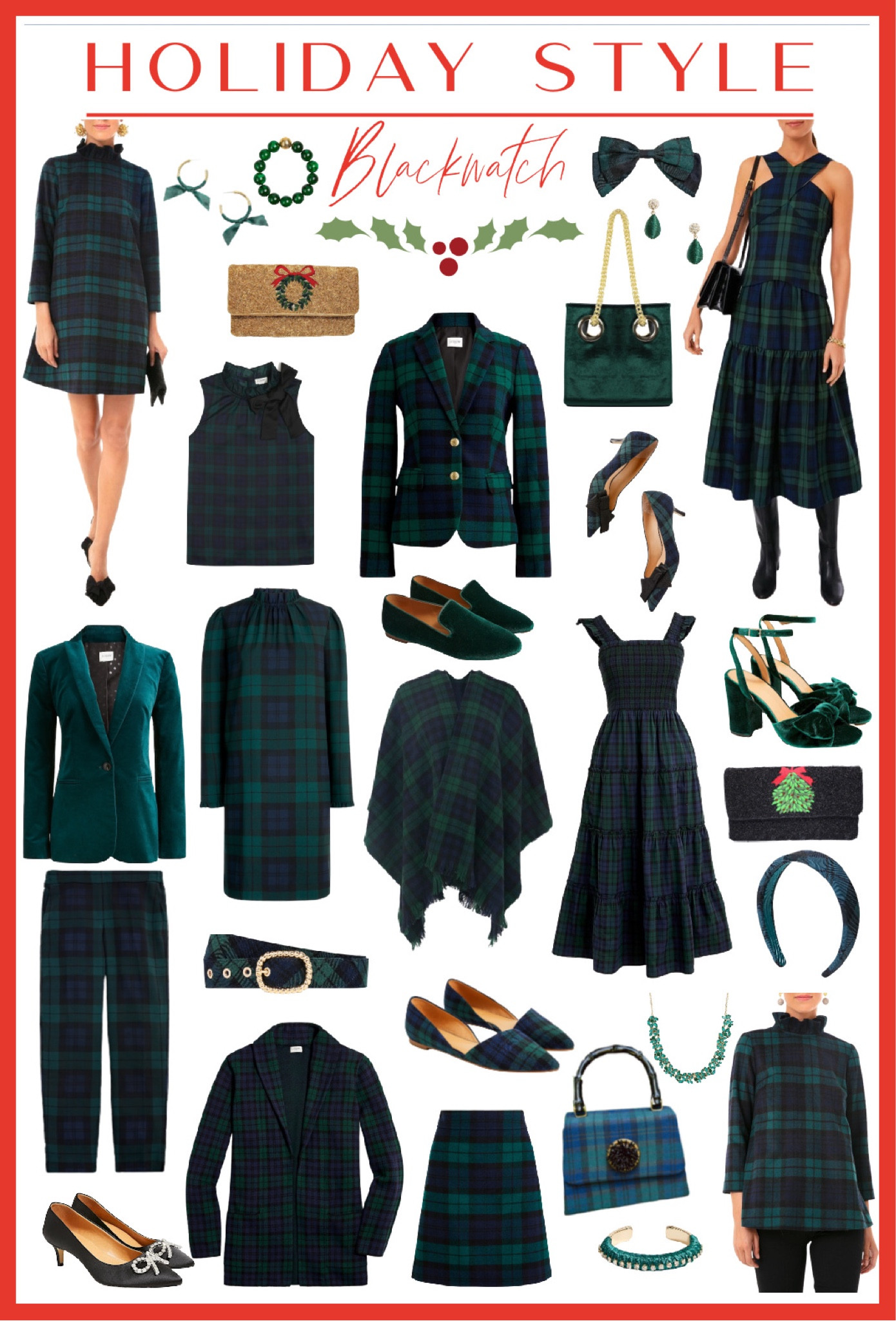 Blackwatch Tartan Holiday Style all on sale now! Perfect holiday party outfits 

#holidayoutfit #holidaydress #cyberweek #blackwatch #plaiddress #plaidtops #greenvelvet #holidayshoes #tartandress #tuckernuck #talbots #lisilerch #jcrew #jcrewfactory

#LTKCyberweek #LTKGiftGuide #LTKHoliday