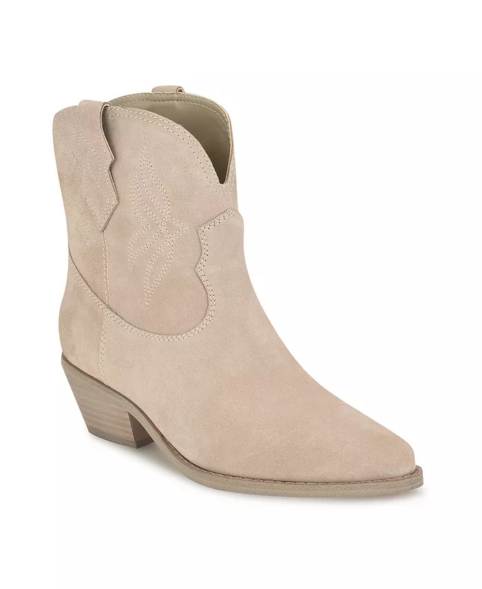 Nine West Women's Texen Western Ankle Booties - Macy's | Macy's