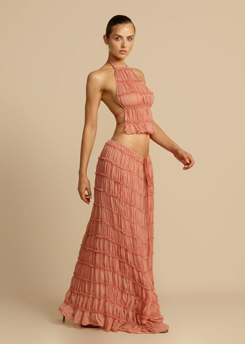 JULIETTE SKIRT PEACH | ARCINA ORI