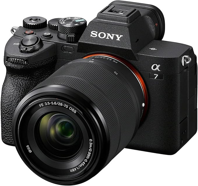 Sony Alpha 7 IV Full-frame Mirrorless Interchangeable Lens Camera with 28-70mm Zoom Lens Kit | Amazon (US)