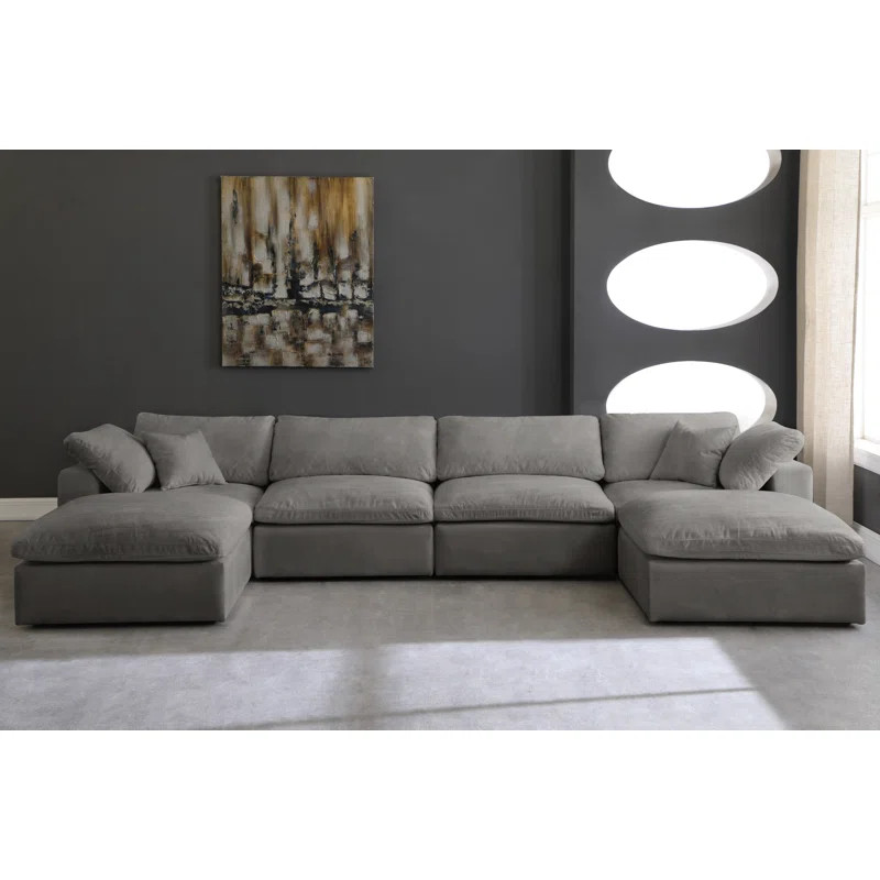 Millersburg 6 - Piece Upholstered Sectional | Wayfair North America