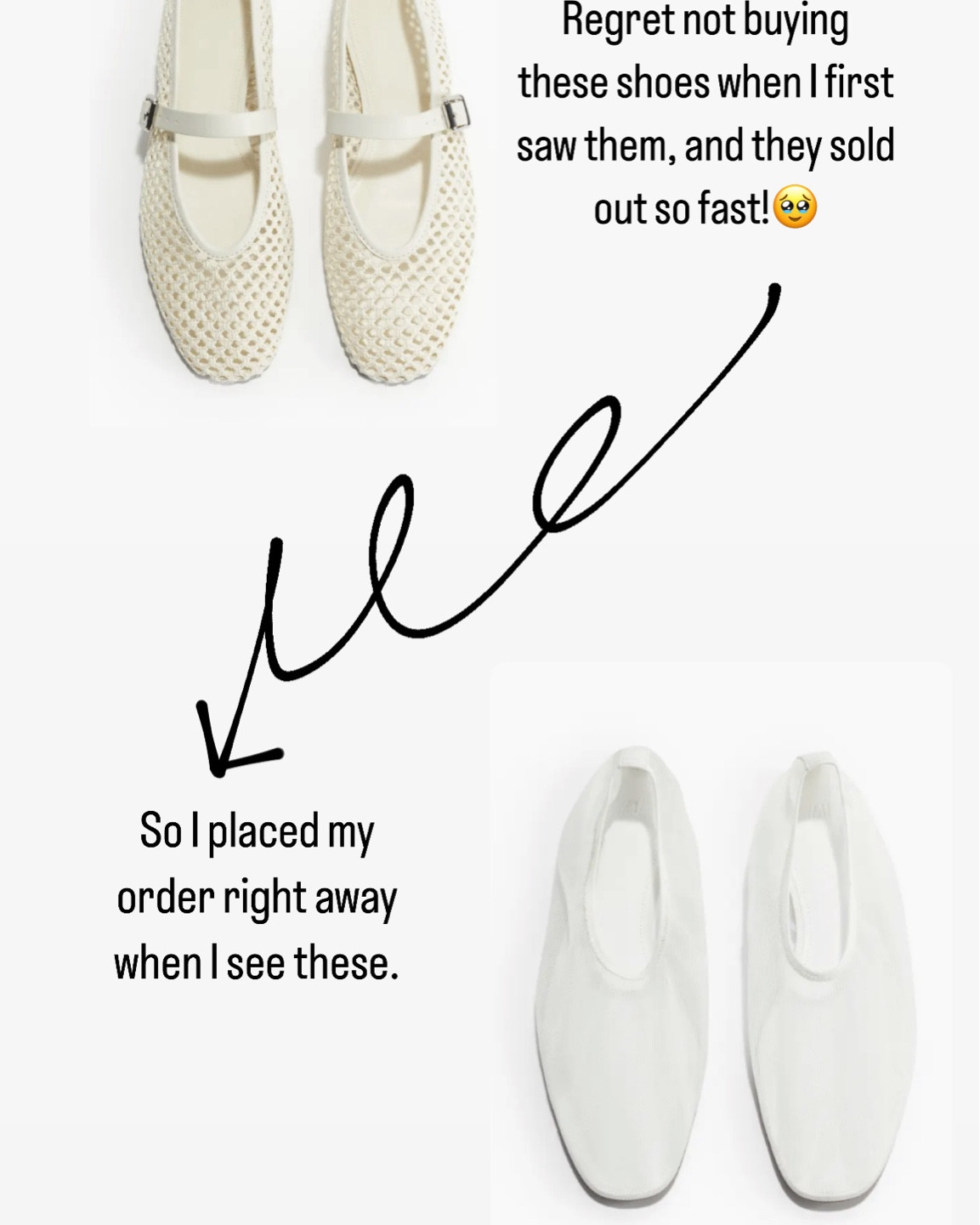 Regret not buying these shoes when I first saw them, and they sold out so fast!
So I placed my order right away when I see these.

#LTKShoeCrush #LTKFindsUnder50 #LTKOver40