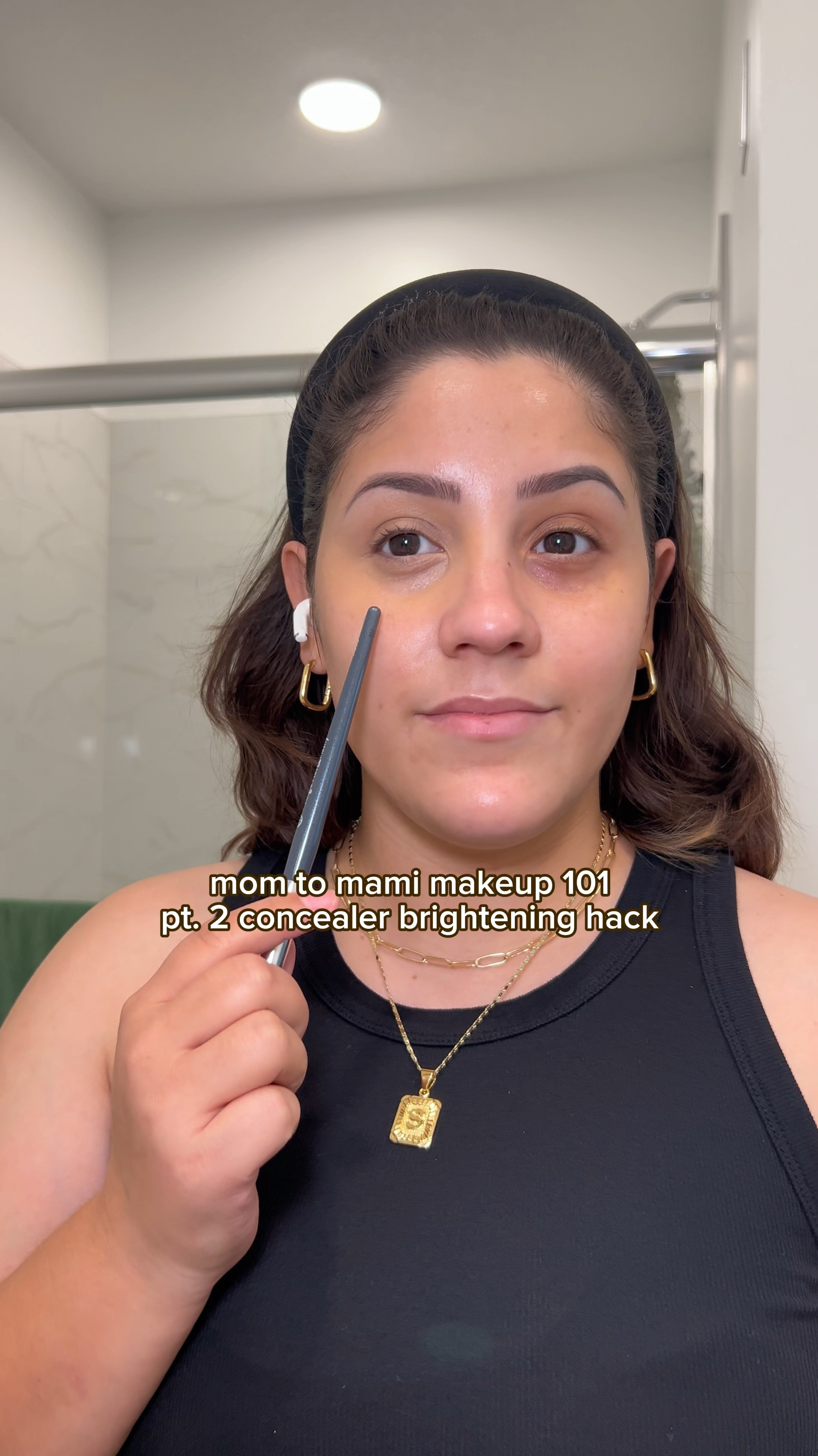 Brightening concealer hack ✨

#LTKBeauty #LTKStyleTip #LTKVideo
