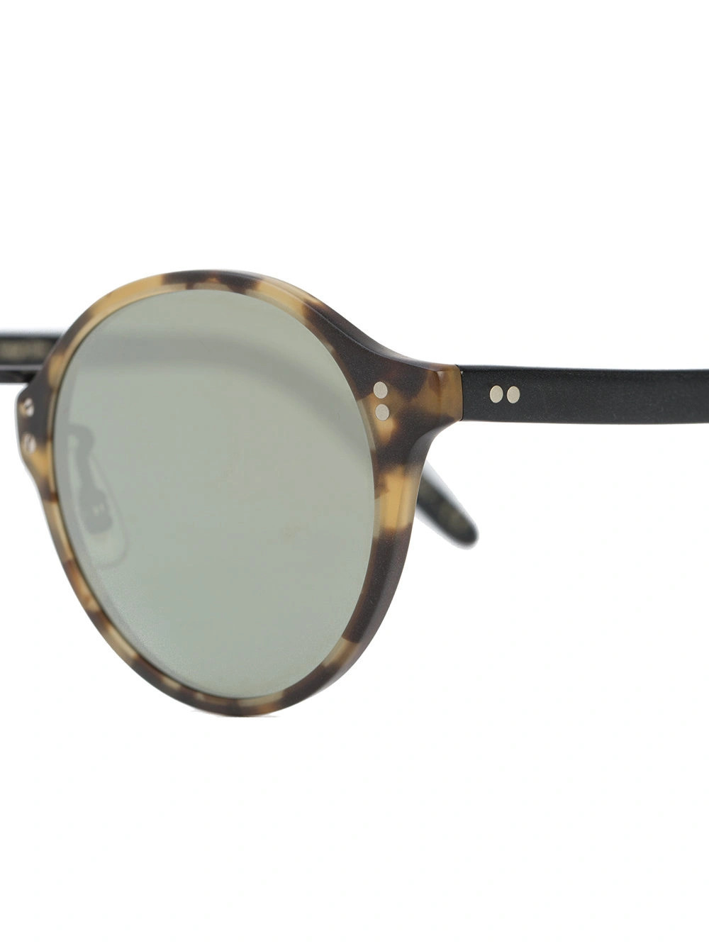 Round Tortoise Shell Glasses Navy | The Webster