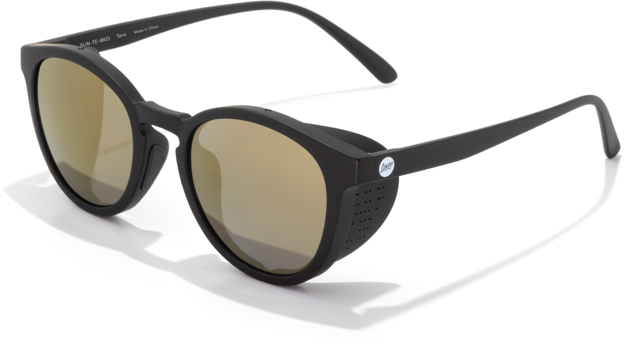 Sunski Tera Polarized Sunglasses Black Gold | REI