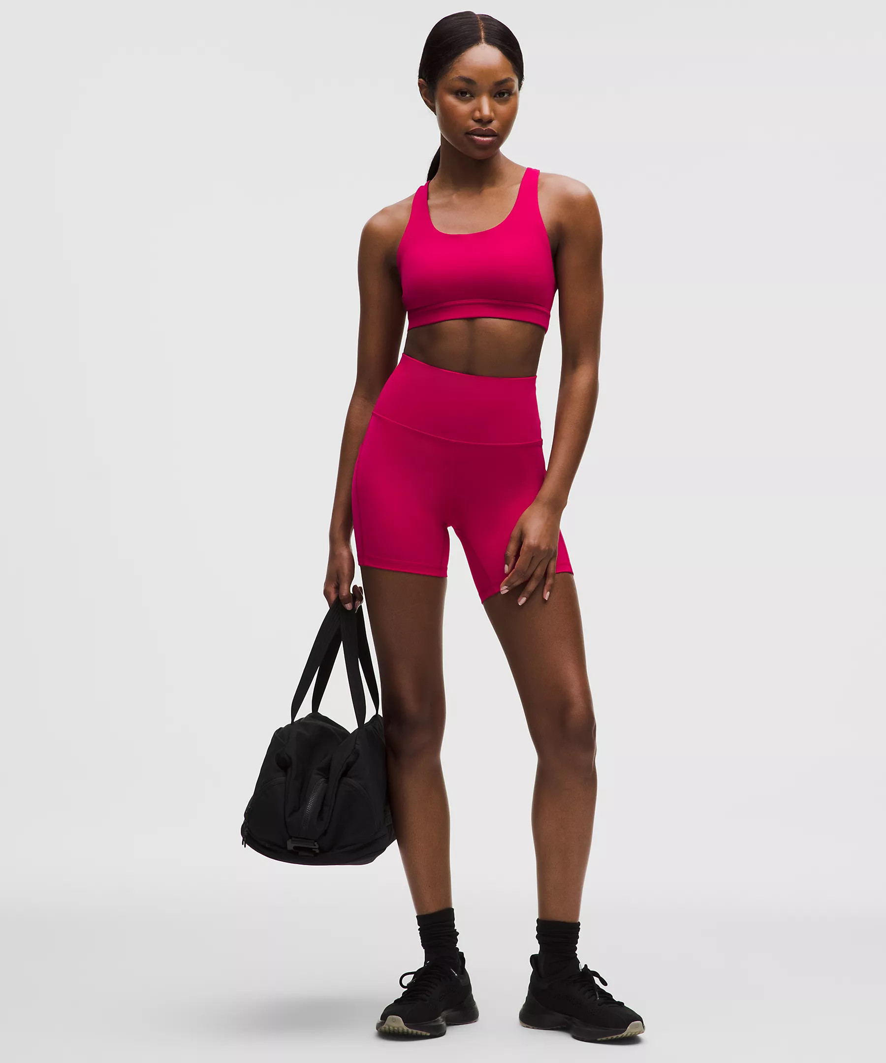 Wunder Train Mesh-Back Bra | Lululemon (US)