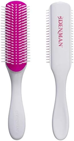Denman Original Styler 7 Row - D3 (Cherry Blossom) for Detangling, Blow-drying, Styling & Smoothi... | Amazon (US)
