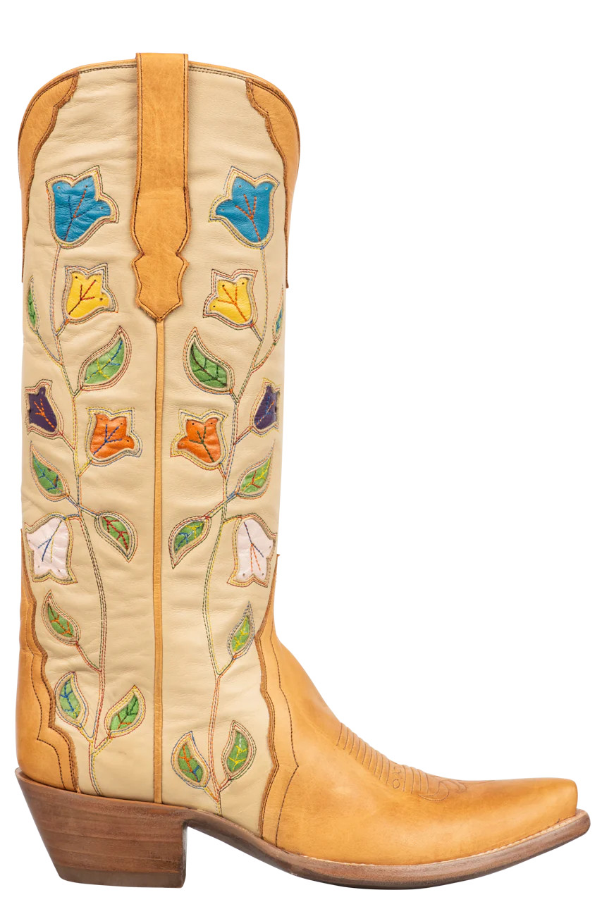 Stallion Women's Ranch Hand Honey Tulip Cowgirl Boots | Pinto Ranch | Pinto Ranch