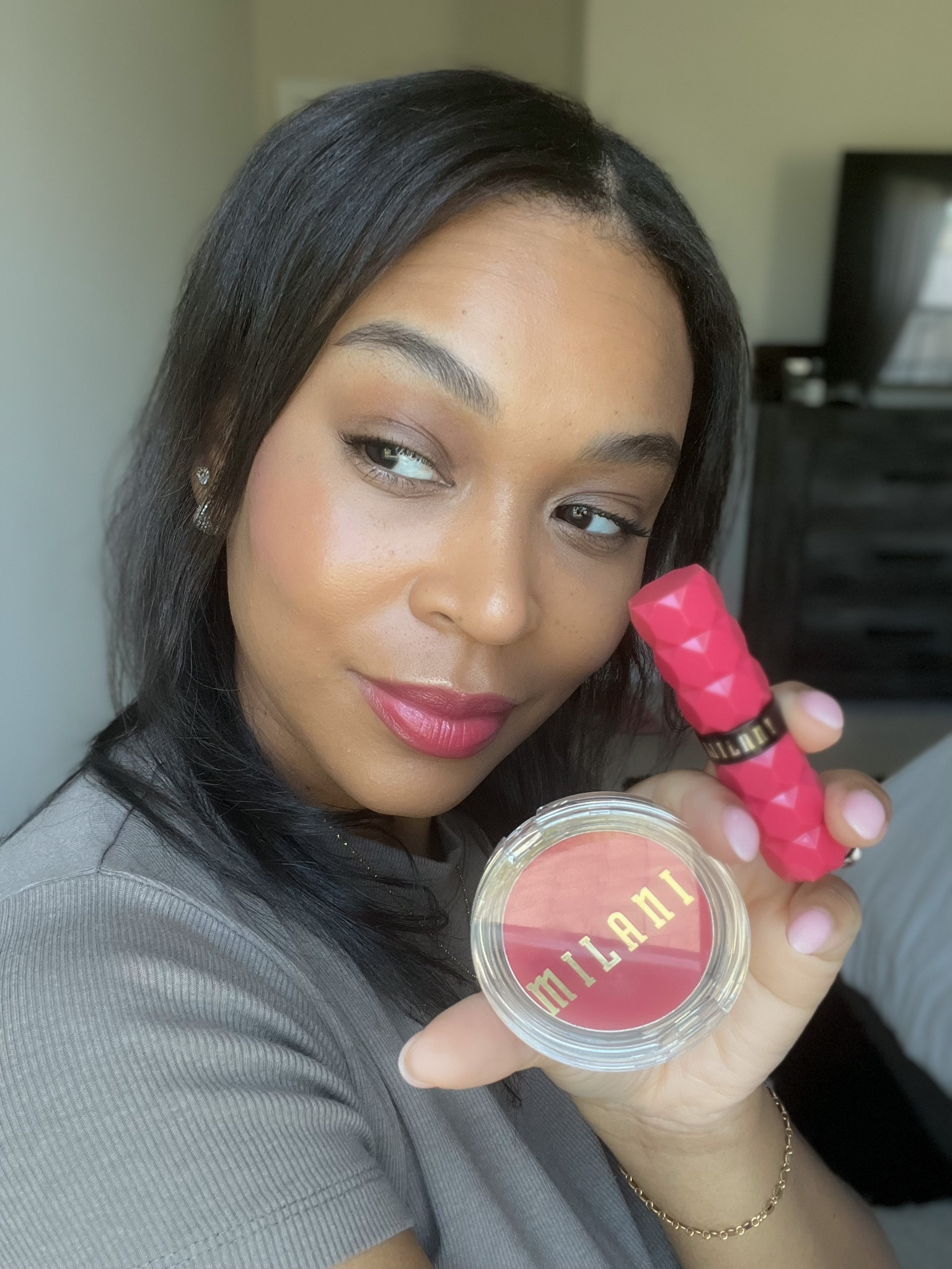 The perfect blush and lipstick combo. The application and color is gorgeous! 

#LTKbeauty #LTKFind